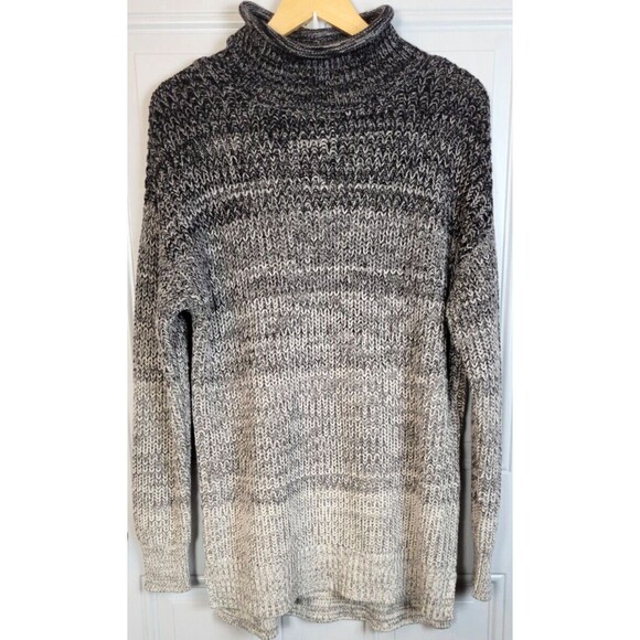 Haven Well Within Knit Tunic Sweater Size M Ombre Rollneck - Picture 3 of 9